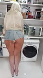 Mein sexy hintern in gestockten shorts snapshot 4