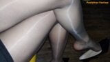 shiny pantyhose and miniskirt snapshot 20