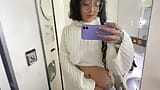 Look how I pee on my trip to Europe, I was on the plane snapshot 10