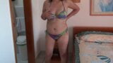 Video 2 of 3 - My wife, Latina mom shows off on the beach snapshot 6