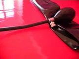 Black Doll Catsuit Masturbation snapshot 1