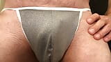 Stud Shakes His White Ass In G String snapshot 2