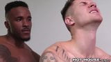 Hothouse - Fit Interracial Jocks Fuck Raw While Guy Watches snapshot 12