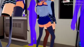 Femboys Fuck in Public in the Train Chapter 1: In Japanese Porn by ...