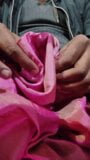 Dickhead rub with pink shaded satin silky salwar of neighbour bhabhi (39) snapshot 20