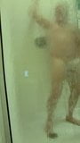 Handsome Step Dad showering snapshot 15