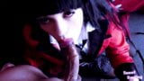 Hot Brunette is your SEX Slave - Yumeko Cosplay snapshot 5