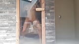 Really risky and fast fucking in a public sauna, squirting orgasm Dada Deville snapshot 15