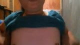 Real Filipina Hermaphrodite (named Jhoanna) Skype Show #4 snapshot 1