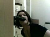 SIssy slutamy BJ practice dildo - old snapshot 4