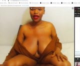 SaasySexyDiva big black tits topless snapshot 2