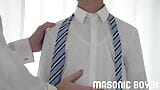 Masonicboys - ¡Holy Dilf golpea a un niño mormón con su enorme polla! snapshot 5