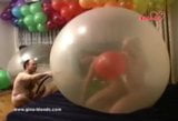 Threesome inside balloon snapshot 4