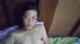 Asian girl alone at home 301 snapshot 4