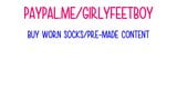 Girly feet boy - fan me da un facial (homenaje) snapshot 10