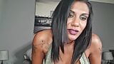 Worthless Indian slut humiliates herself, dirty talk cum on her face, JOI snapshot 15