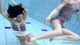 Russians underwater Aneta with Janka and Andrejka alone snapshot 2