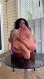 Tasty Oiled Ebony Soles snapshot 10