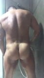 Showing my ass at the shower. snapshot 5