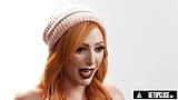 UP CLOSE - How Women Orgasm With Busty Redhead Lauren Phillips! SOLO FEMALE MASTURBATION! FULL SCENE snapshot 7