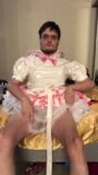 Pvc-Sissy-Atemspiel-Masturbation snapshot 2