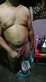 Deshi boy doing hand job in his maternal uncle`s house, His Aunty caught him at red handed and suck his cock snapshot 2