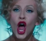 Christina Aguilera, buclă cu limba # 1 snapshot 5