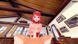 Pyra titty fucks you and sucks your dick from your POV. snapshot 14