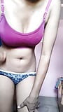 Desi Indian hot skinny girl ki mast chut aur gand hindi clear audio snapshot 9