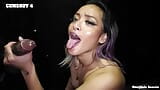 Watch Petite Asian And Hot Brunette Suck Cock snapshot 5