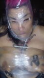 Plastic Wrapped and Gagged snapshot 4