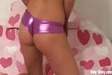 We always wear tight PVC panties when we make love snapshot 4