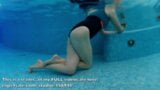 Jacuzzi, Wasser-Masturbation und öffentlicher Pool Orgasmus mit gekreuzten Beinen snapshot 8