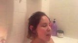 DJ LA MOON accidentally shows nipples in bathtub snapshot 6