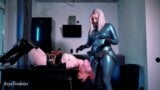 sexual erotic fun strap-on lesbian latex pleasure snapshot 14