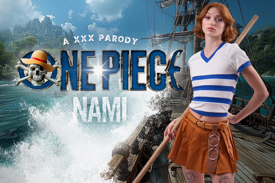 Vrcosplayx शरूम क्यू के रूप में वन पीस की स्ट्रॉ टोपी समुद्री डाकू NAMI आपको अपना विशेष कौशल दिखाना चाहती है