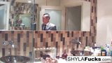 Shyla's Anal Pounding in the Bathroom snapshot 2