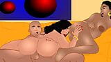 Backshots de rabo grande com cherokee e delotta rabo - sexo na bodega dos fundos snapshot 11