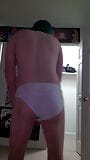 Sissy Skylar Tries on new panties snapshot 2