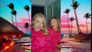 Sugarnadya und ihre Freundin Nataligreen sprechen darüber, in den ...