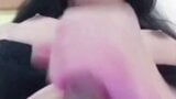 masturbation & cumshot by shemale snapshot 2