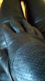 Black high boots fetish gloves mistress snapshot 1