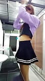 stepsister playing dildo in public toilet snapshot 2