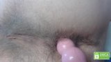 30 mins close up hairy asshole teasing with beads inside snapshot 11