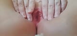 Extreme close up pussy and beautiful clit! Girl shows her pink wet creamy pussy Perfect orgasm snapshot 2