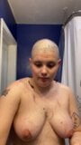 Hairless Whore - Adam Daat Amateur-Fetisch, Kopf- und Stirnrasur snapshot 12