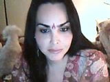 Indische Dame vor der Webcam 2 snapshot 1