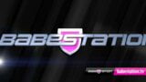 Babestation - cô gái ngực to jamie hiệp sĩ mặc đồ lót màu tím, quan hệ tình dục một mình trên giường snapshot 1