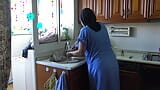 Pregnant Egyptian Wife Gets Creampied While Doing The Dishes snapshot 12