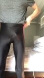 Big cock in shiny spandex leggings snapshot 2